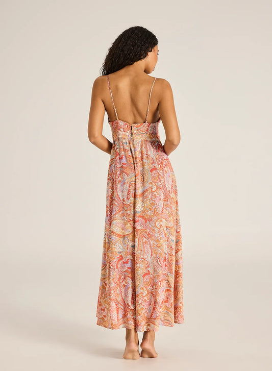 Tigerlily Pashmina Teja Maxi Dress | Viscose AU