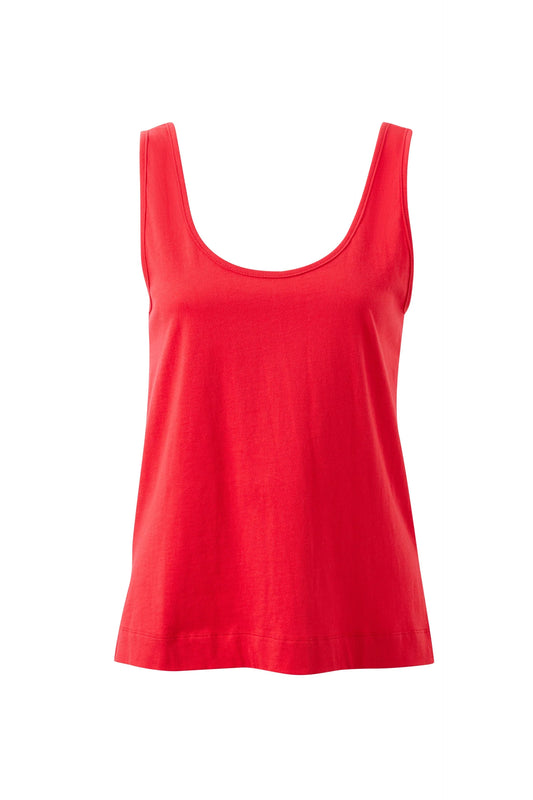 Ceres Life Bloom Slouchy Scoop Tank – Heritage Red | AU