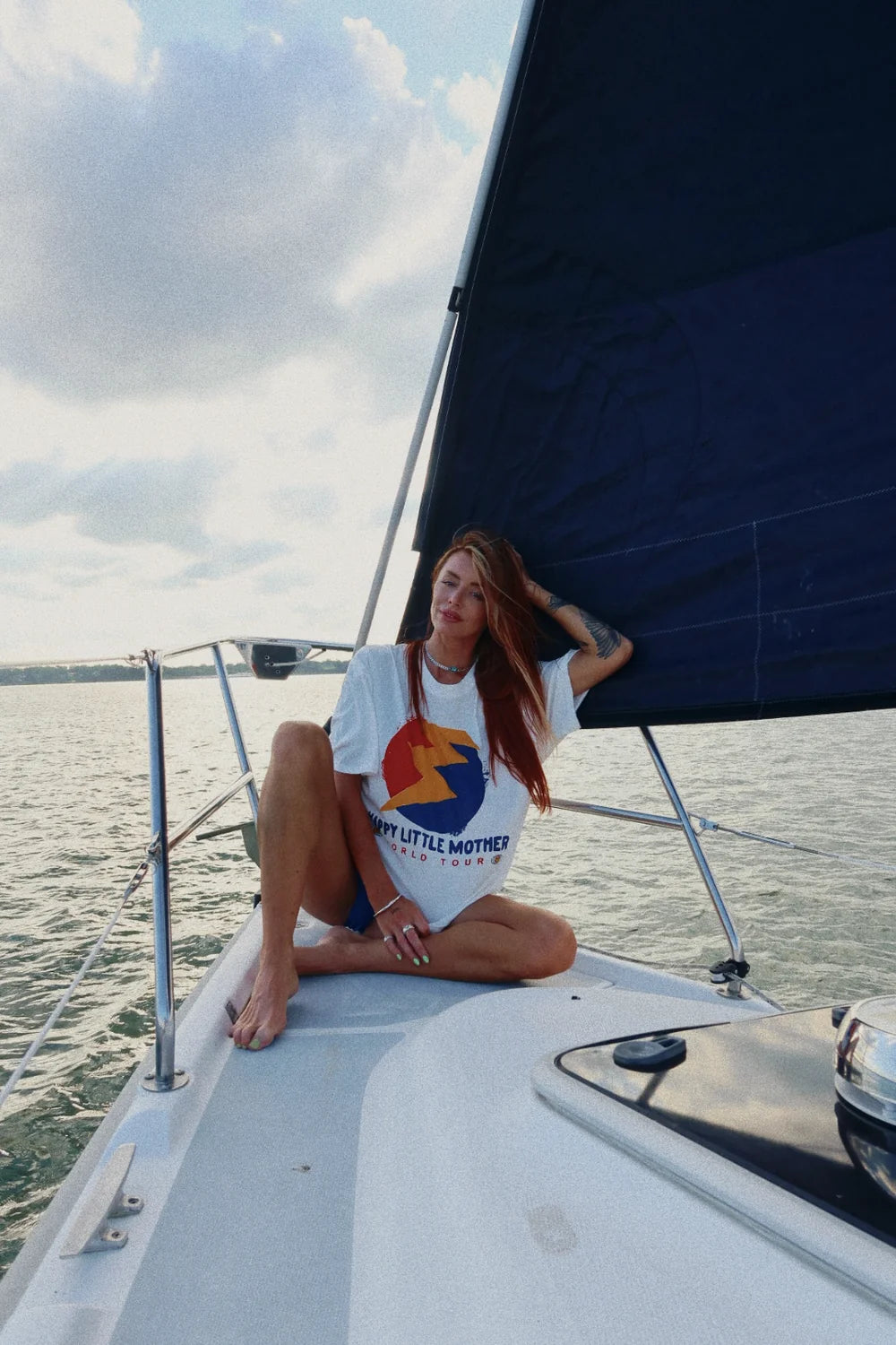 World Tour Tee | Vintage Graphic Tee | Happy Little Mother