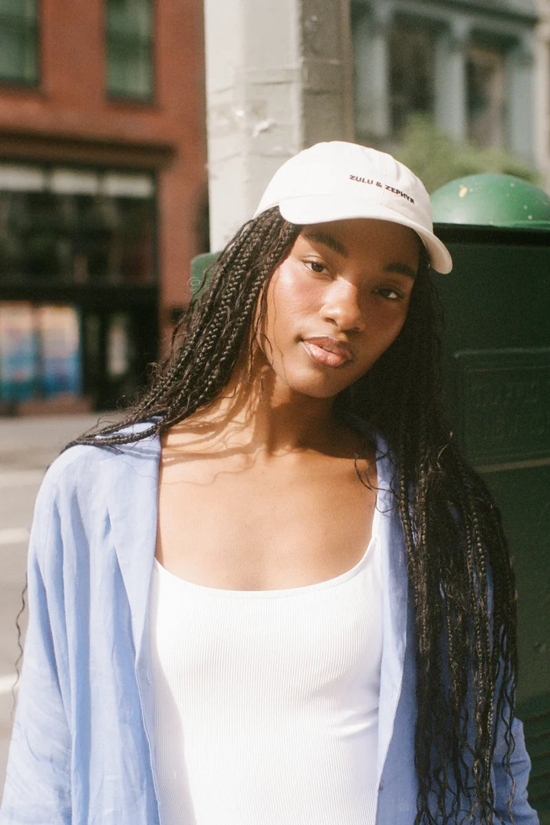 Zulu & Zephyr Canvas Cap - Coconut | Cotton Cap Australia