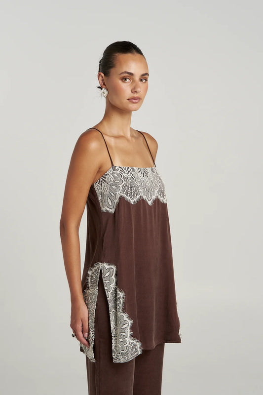 Florence Shift Top Espresso | Summi Summi Cami