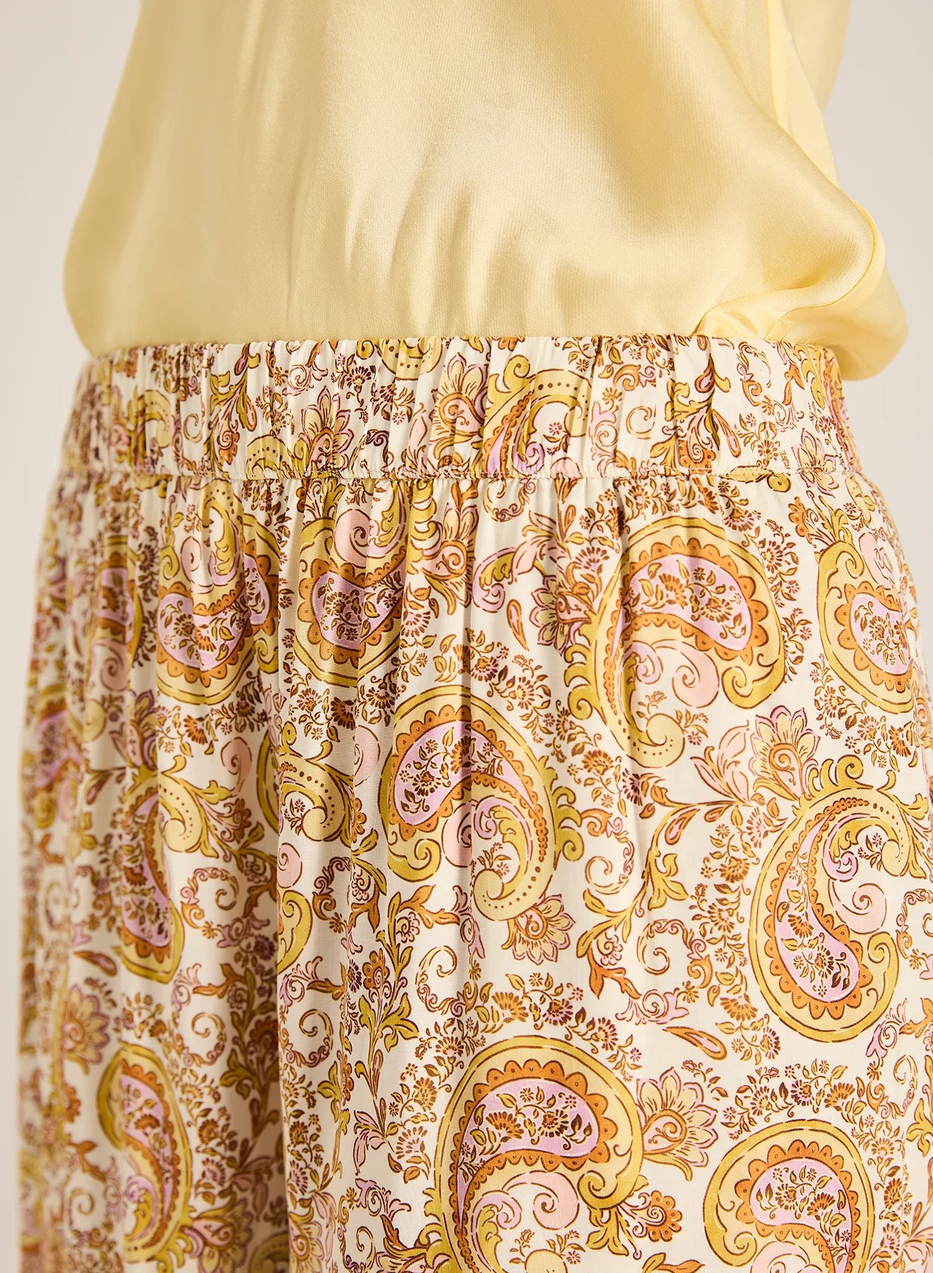Tigerlily Calista Alanya Pant | Wide-Leg Viscose