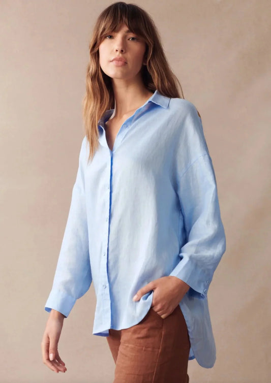 Boyfriend Linen Shirt