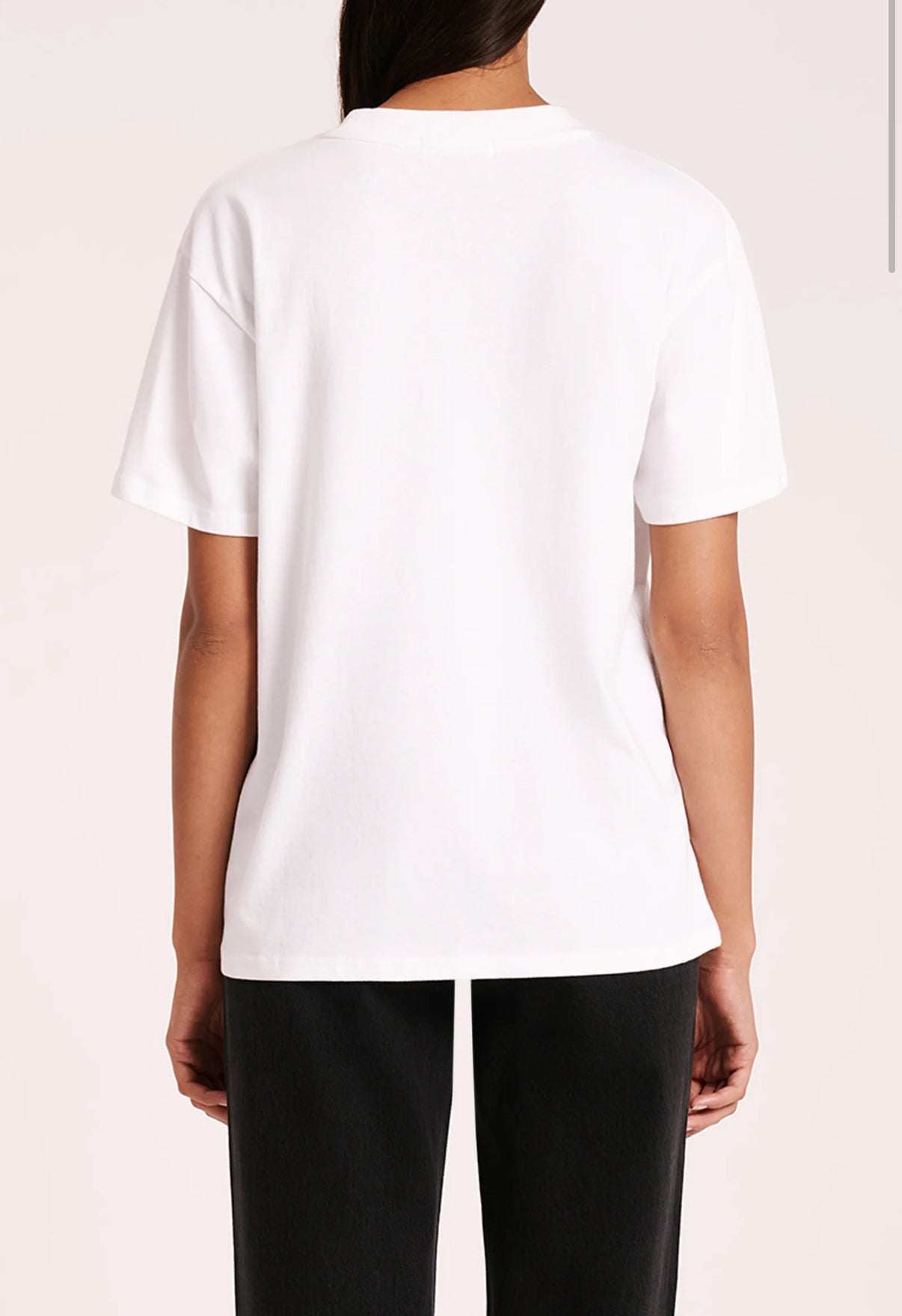 Organic Boyfriend Tee - White