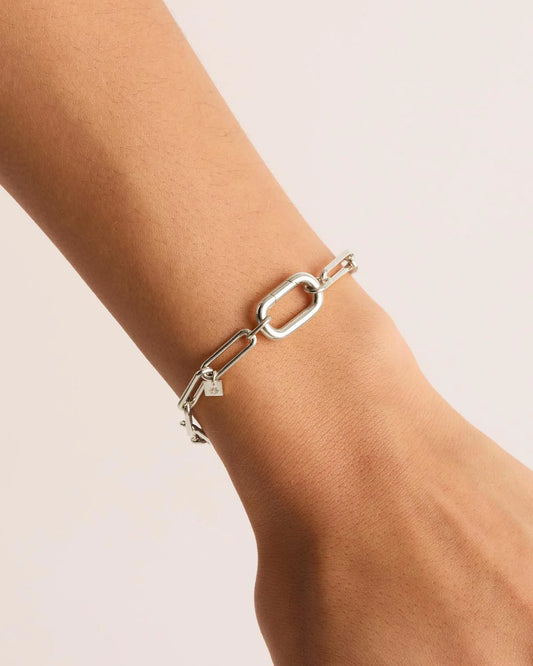 Sterling Silver With Love Annex Bracelet