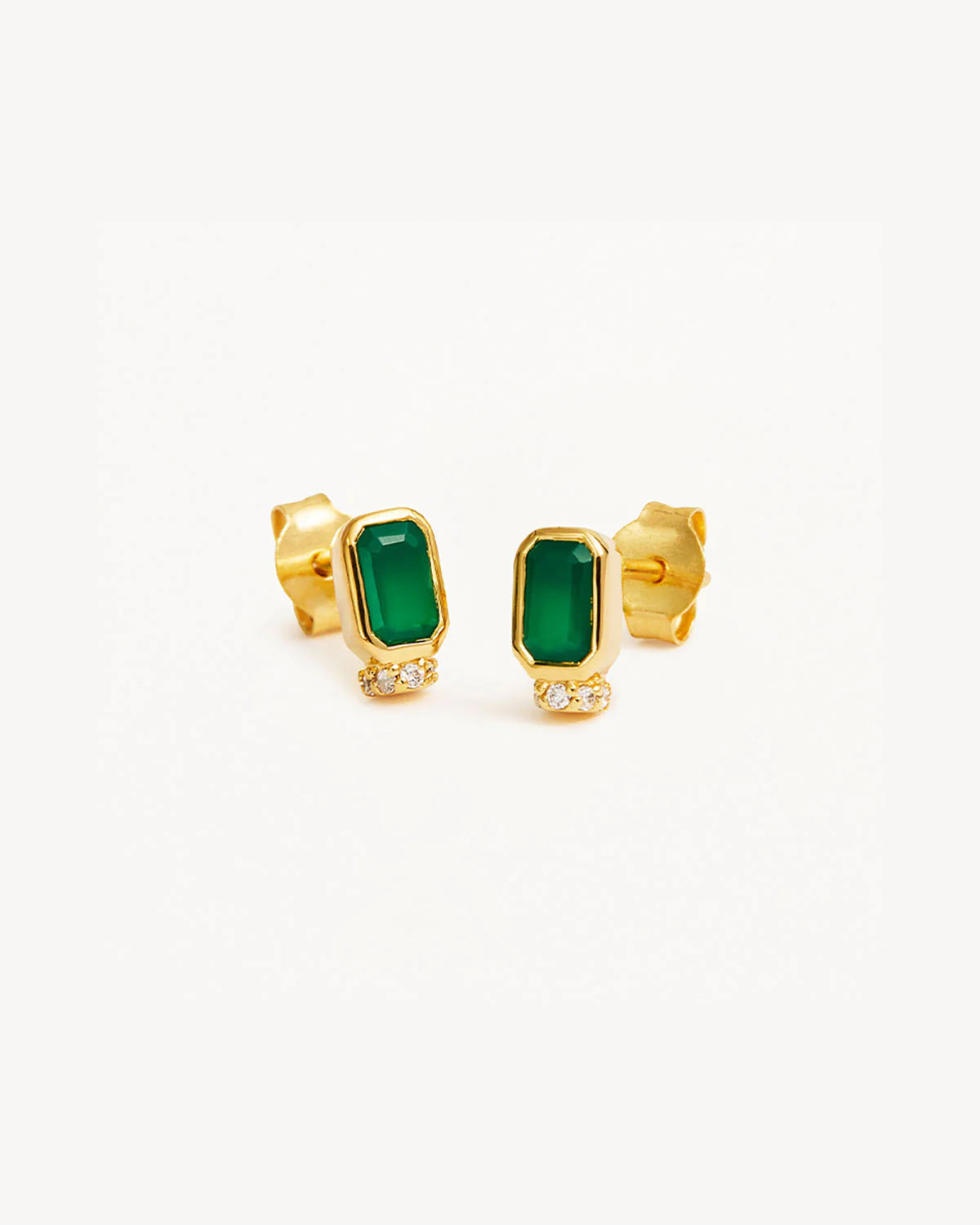 18k Gold Vermeil Strength Within Stud Earrings