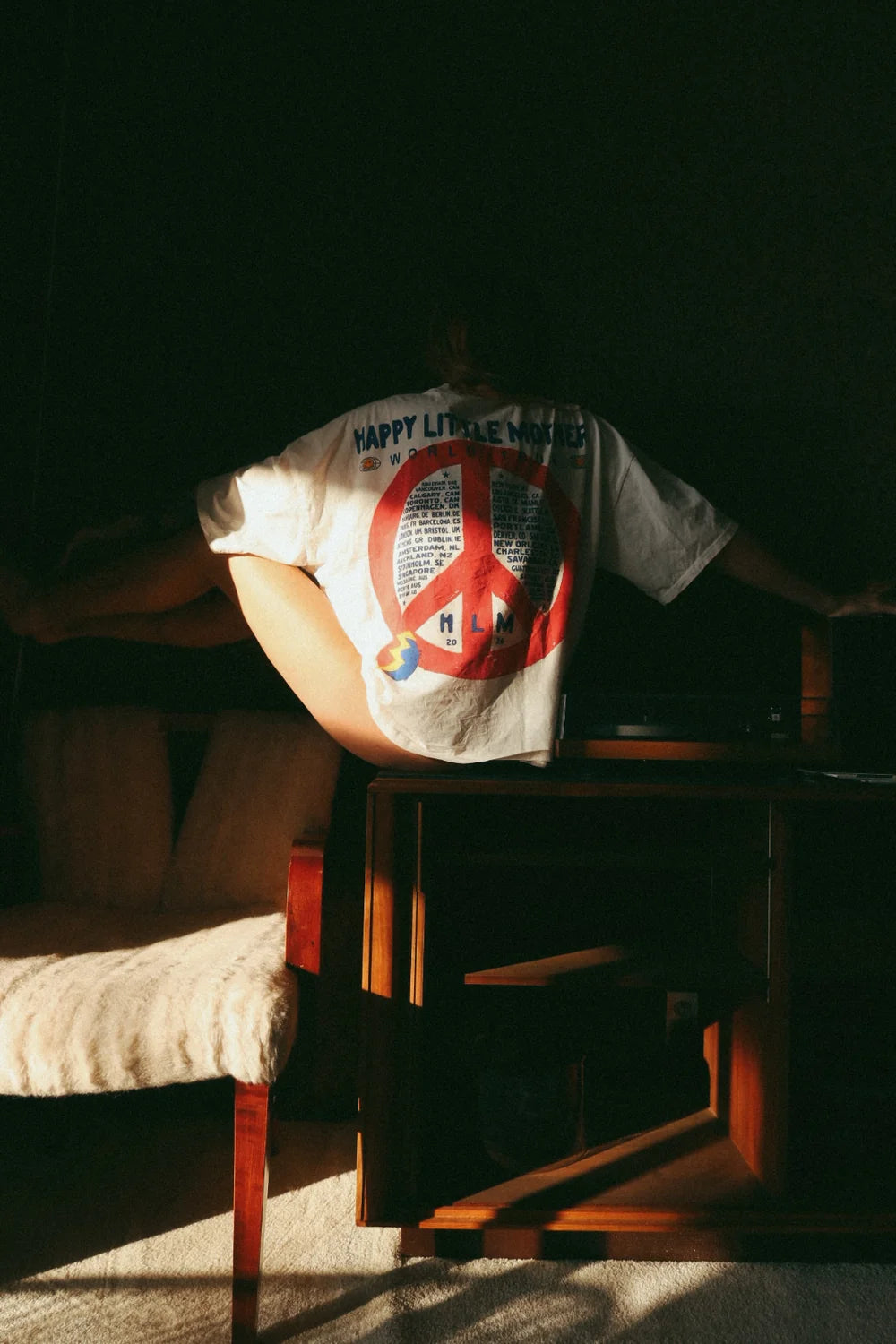 World Tour Tee | Vintage Graphic Tee | Happy Little Mother