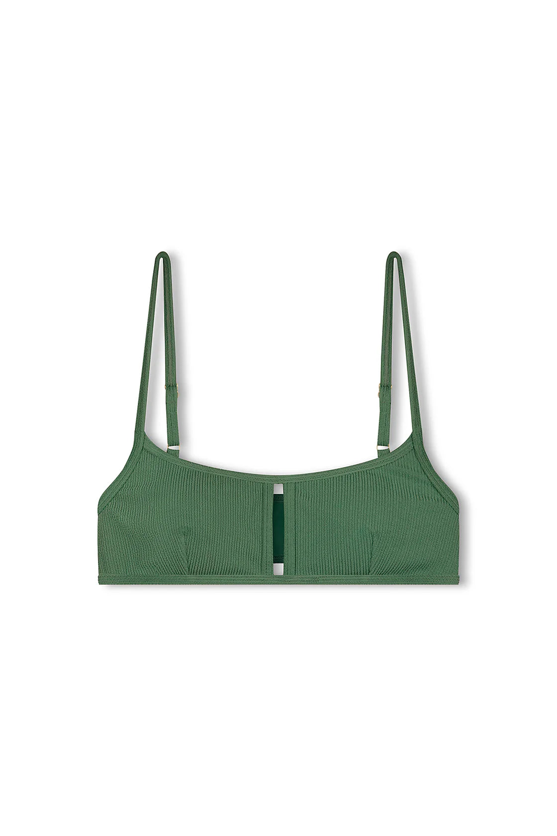 EMERALD TEXTURED BRALETTE