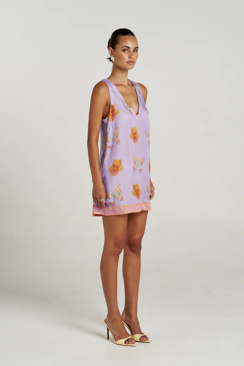 Summi Summi V Shift Dress – Reverie | Print Dress Australia