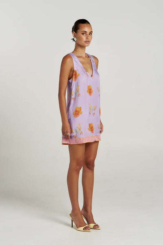 Summi Summi V Shift Dress – Reverie | Print Dress Australia