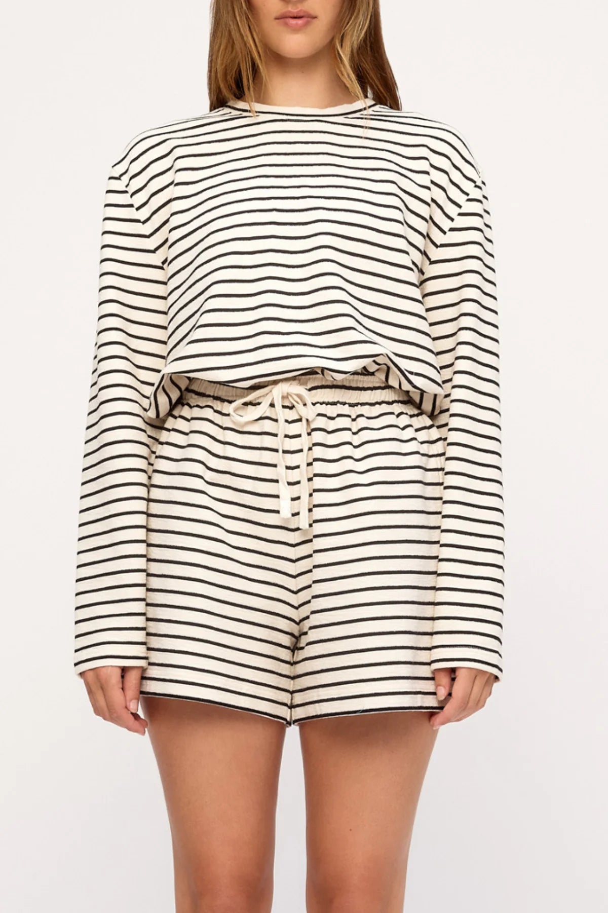 Jersey Sport Short - Black Stripe | Zulu & Zephyr AU