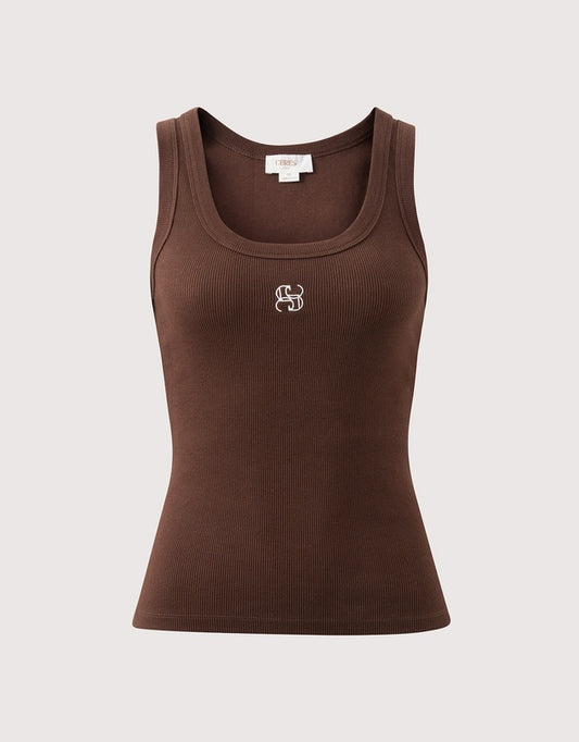 ZOE CHOCOLATE CONTOUR TANK