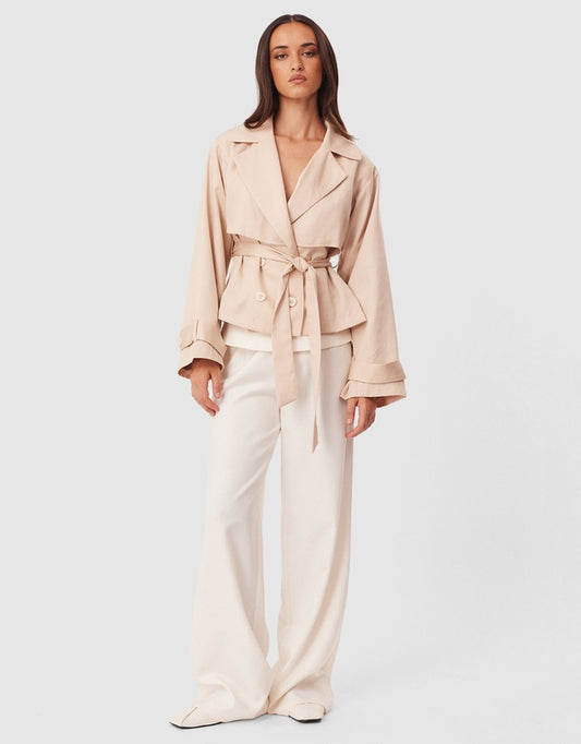 LENORE CROPPED TRENCH