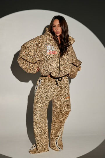Raving Hearts Pants – Drill Leopard | Sabbi