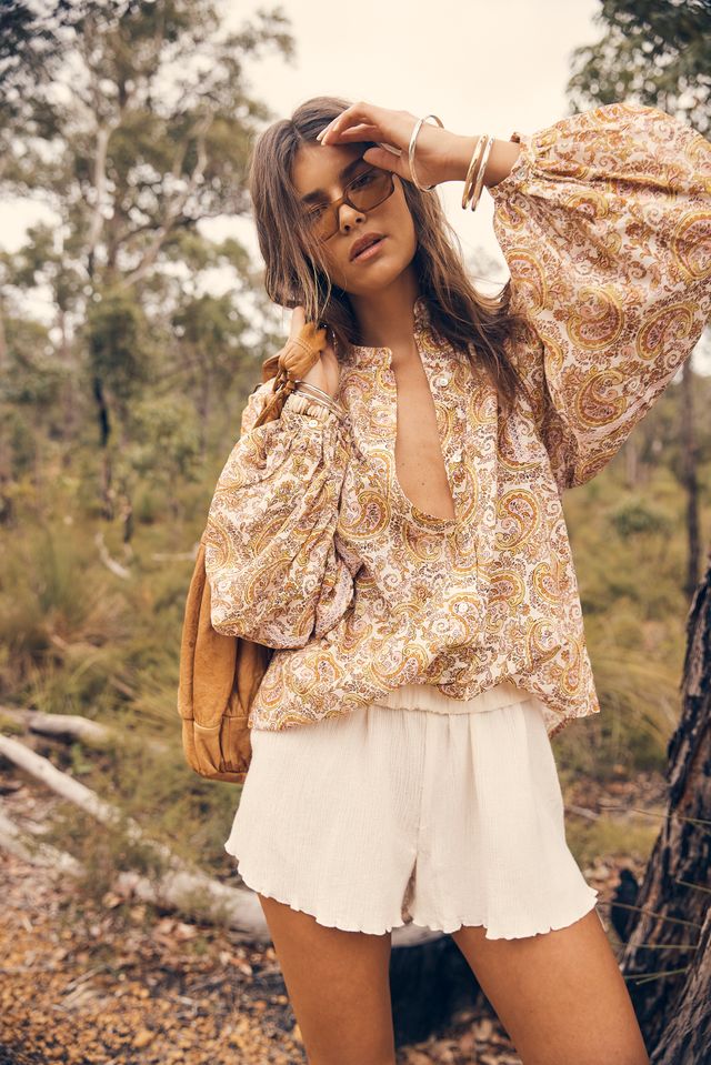 Tigerlily Calista Shirt - Sunstone