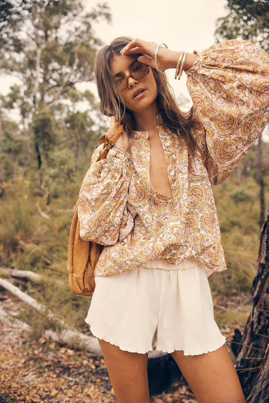 Tigerlily Calista Shirt - Sunstone
