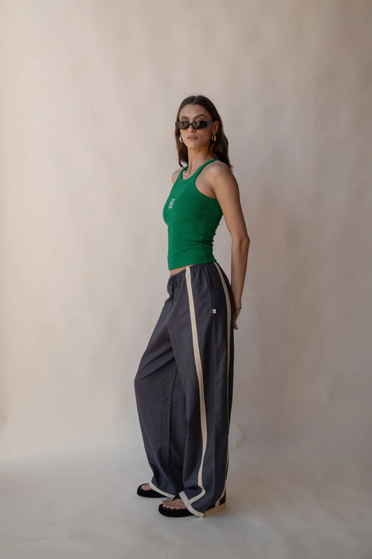 DEL MAR PANT CHARCOAL