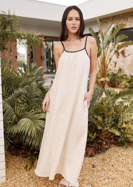 Georgina Linen Dress