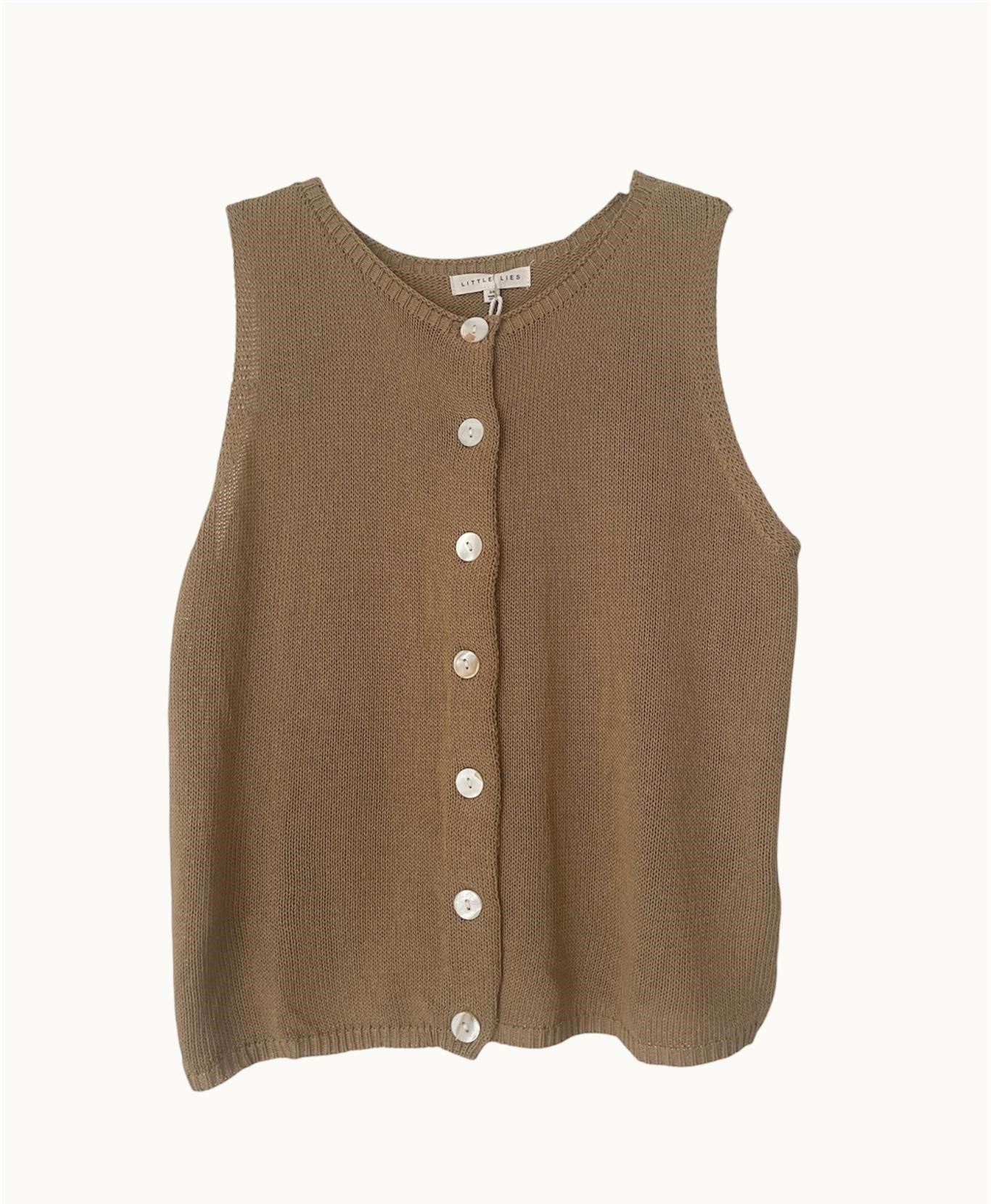 Cloe Top - Taupe