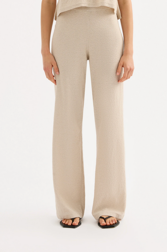 Zosia Knit Pant - Bone