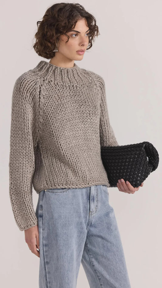 Monte Chunky Jumper - Charcoal