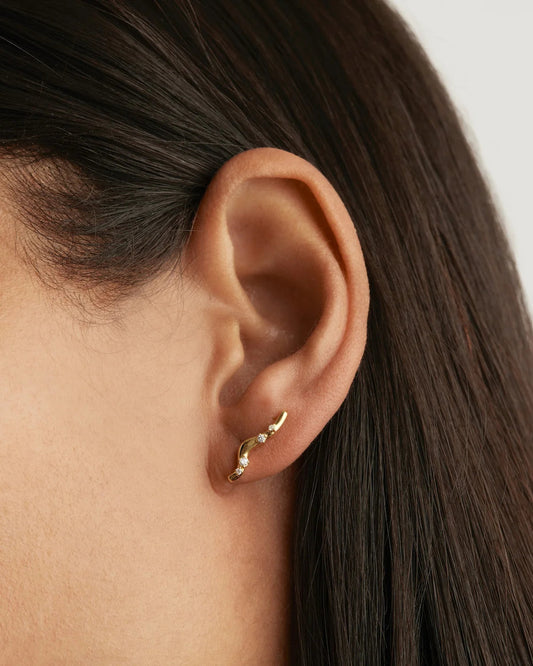 18k Gold Vermeil Chasing Tides Earrings