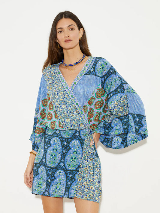 Onda Silk Robe Dress