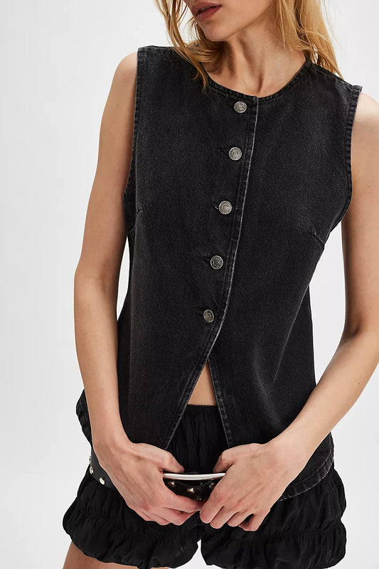Aimee Vest - Black