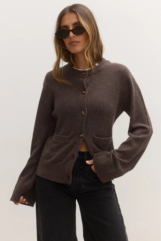 BRIDGET CARDIGAN - BEAR