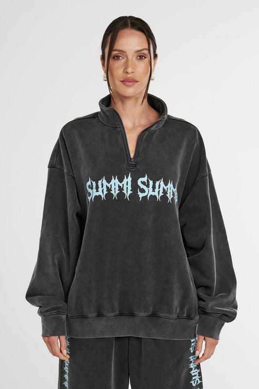 ZIP NECK JUMPER - INSANE SUMMI