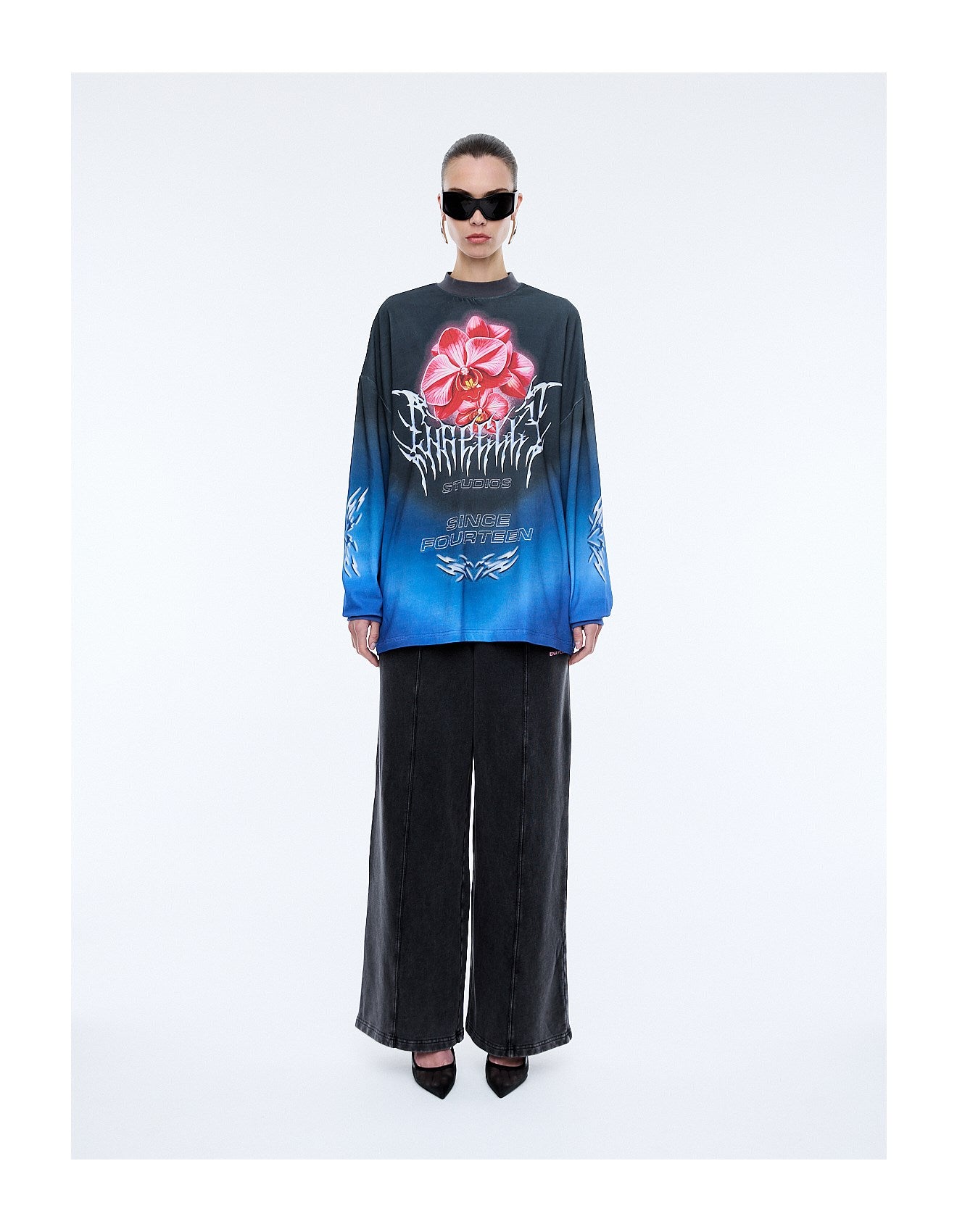 Orchid Long Sleeve Tee Dress