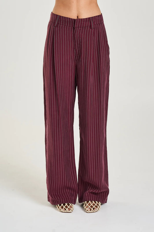 BOSS PANT - KINA PINSTRIPE