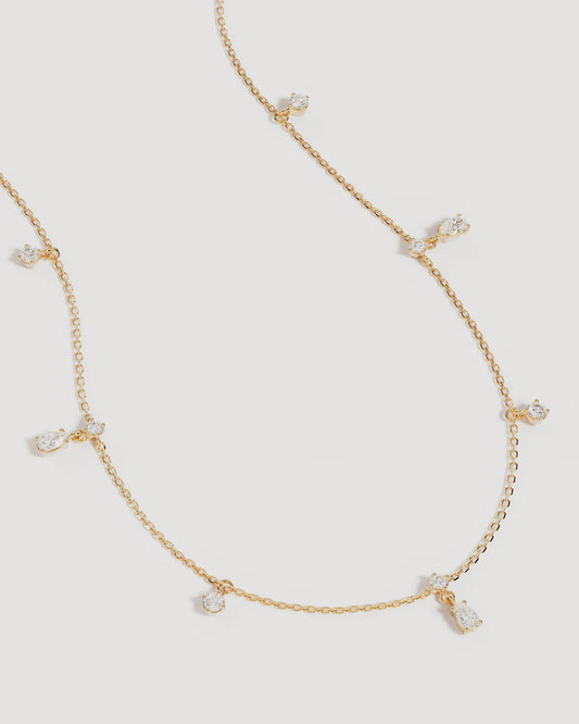 18k Gold Vermeil No Rain, No Flowers Choker