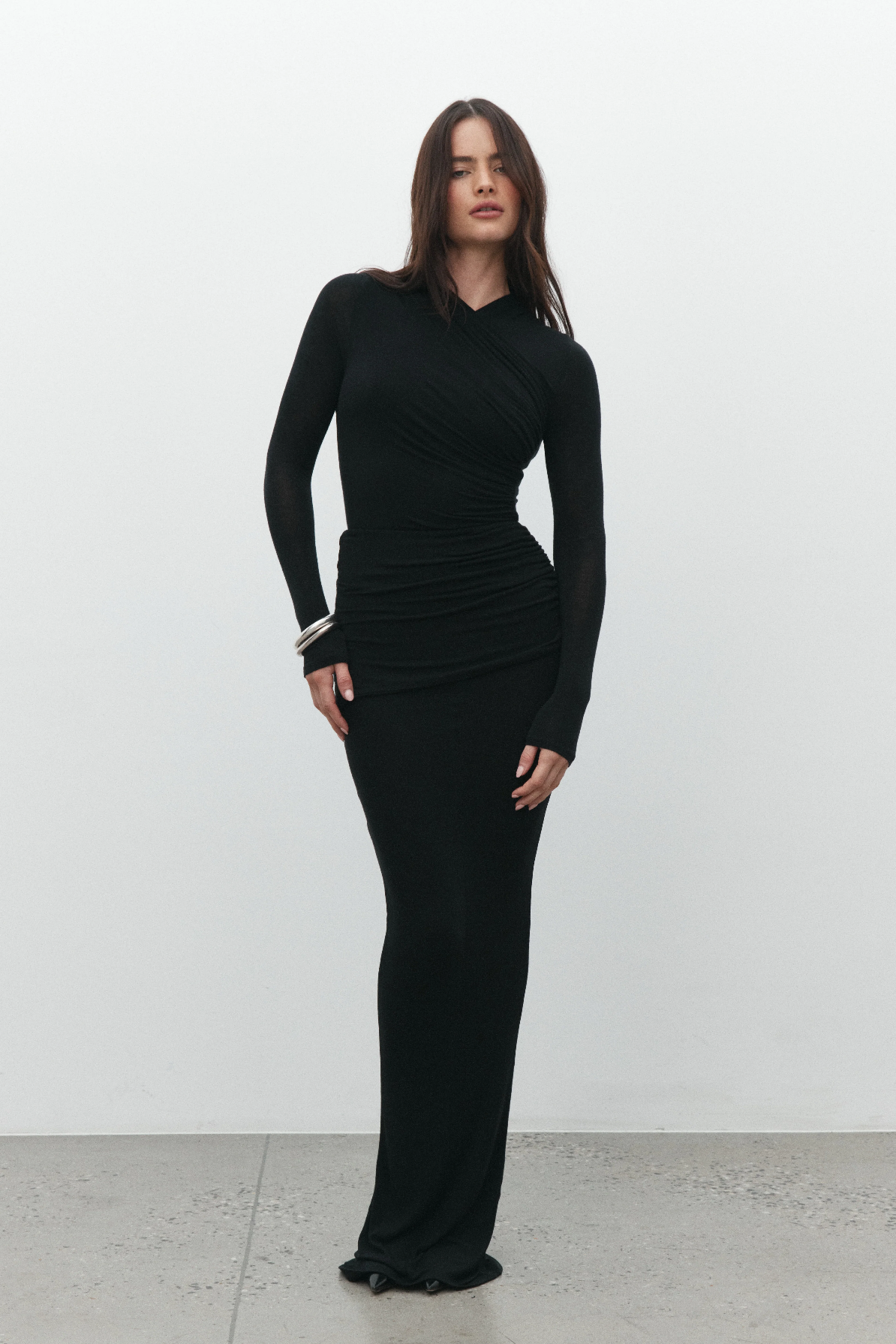 Amrita Sleeveless Bodysuit - Shadow