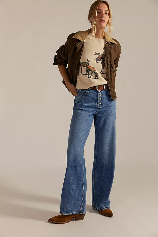 We The Free Nia Boyfriend Jeans - Friday