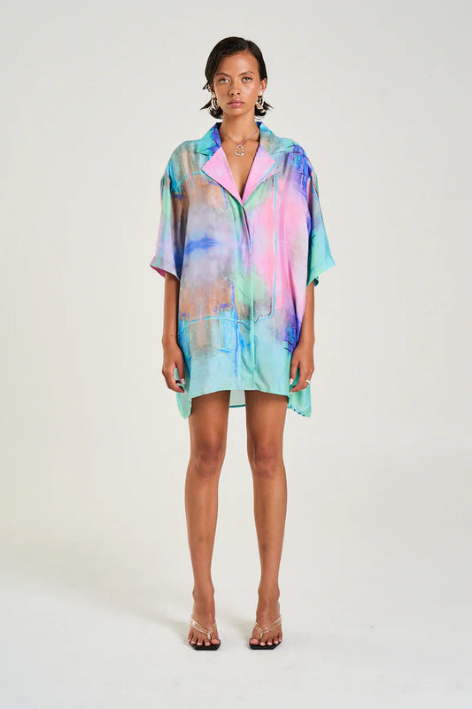 Luka Shirt Dress - H20