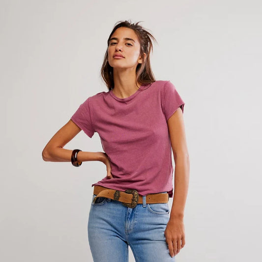 We The Free Nova Tee-Crushed Berry