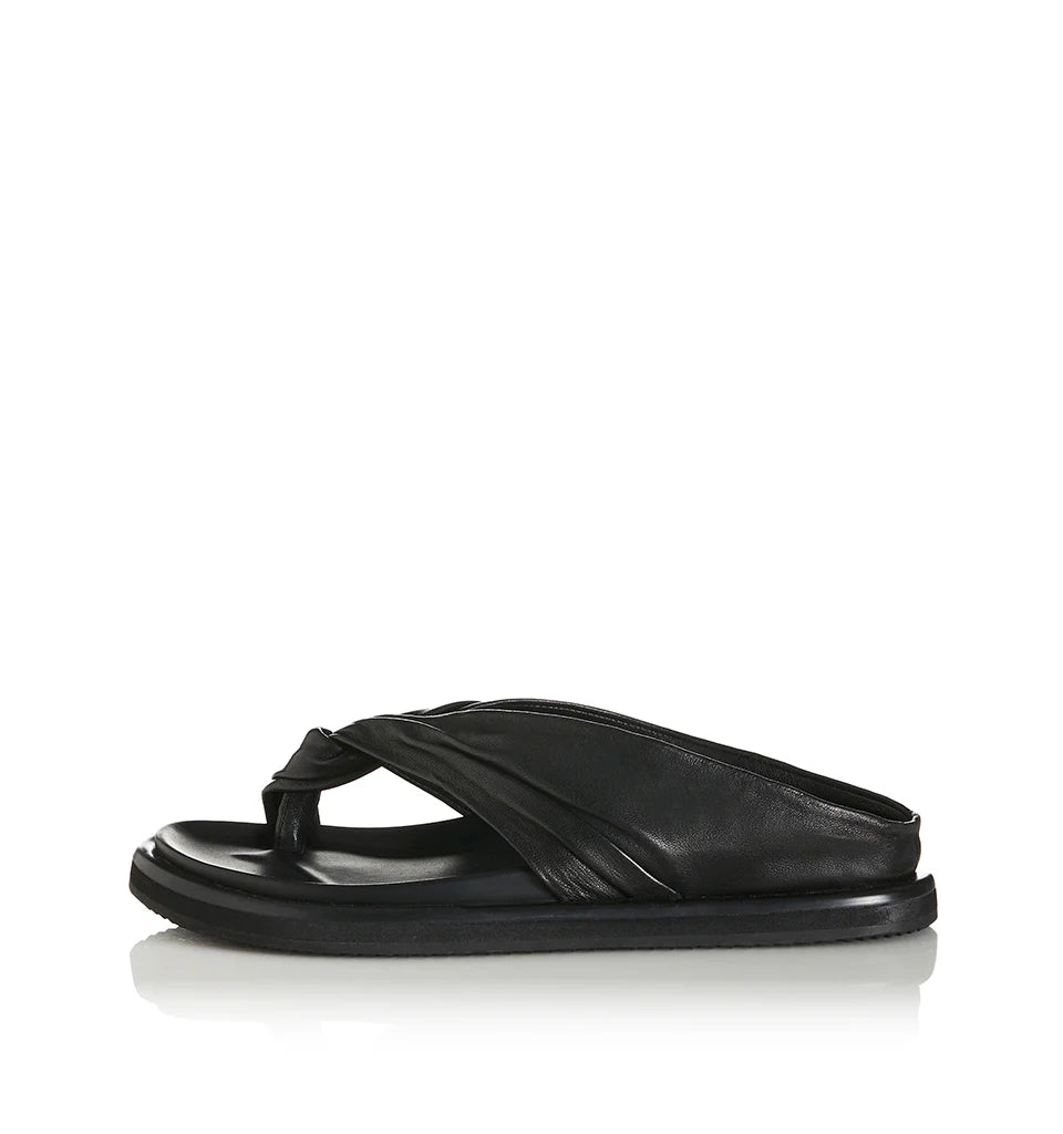 PAOLA - Black Leather