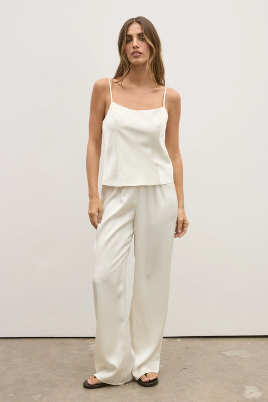 Solene Pant - Ivory