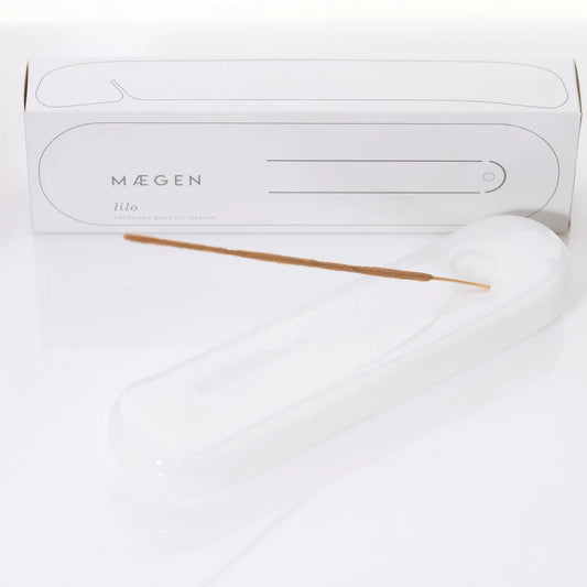 Lilo Incense Holder - Milky White