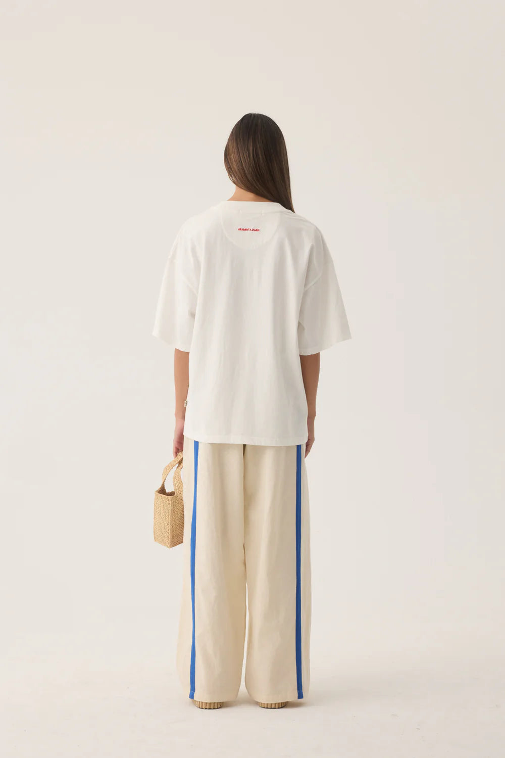 Tropiques Oversized Tee - Warm White
