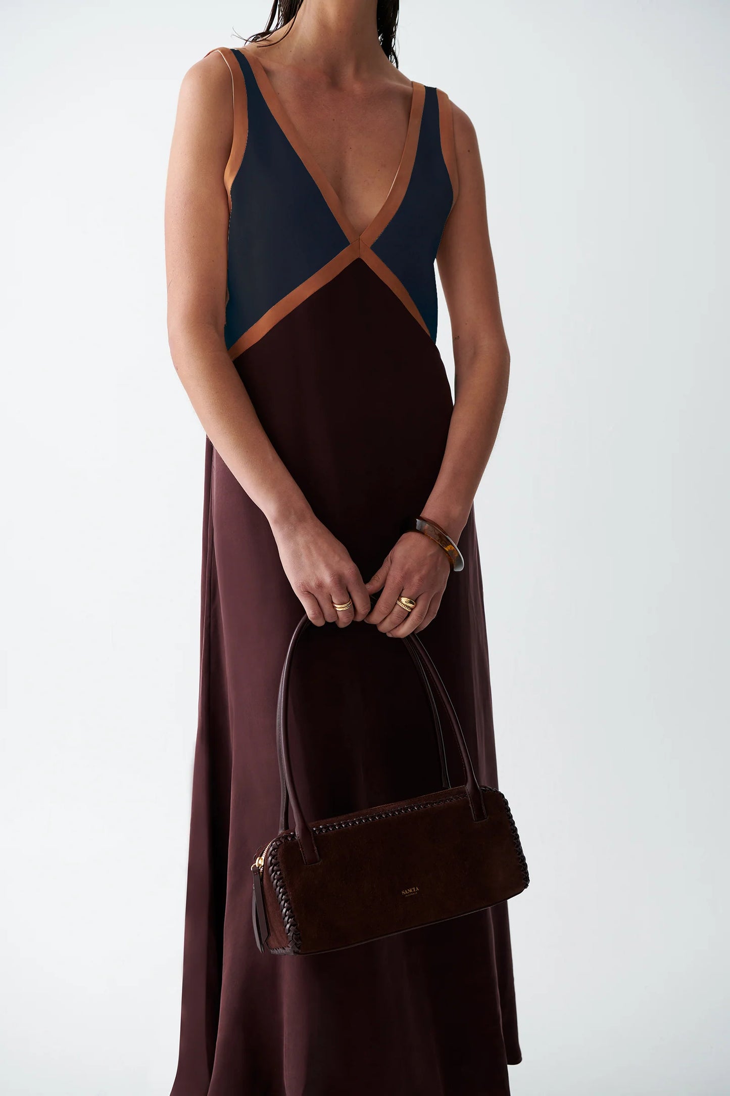 The Naomi Dress - Garnet