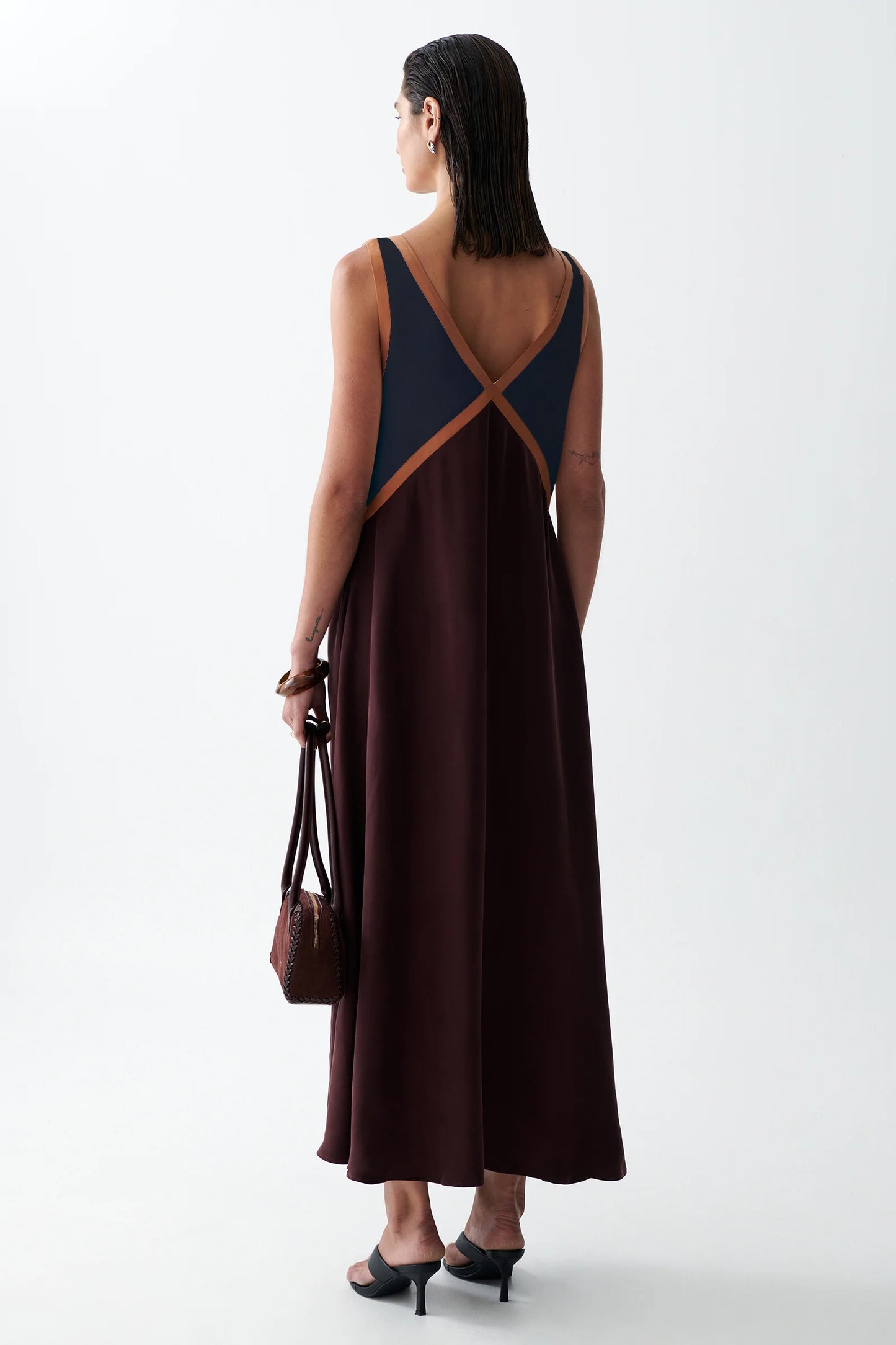The Naomi Dress - Garnet