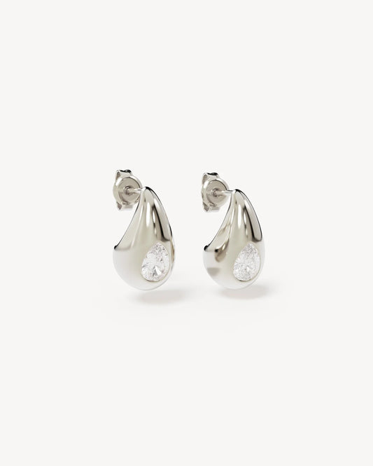 Sterling Silver Dewdrop Small Earrings