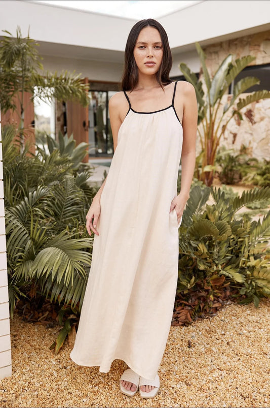 Georgina Linen Dress