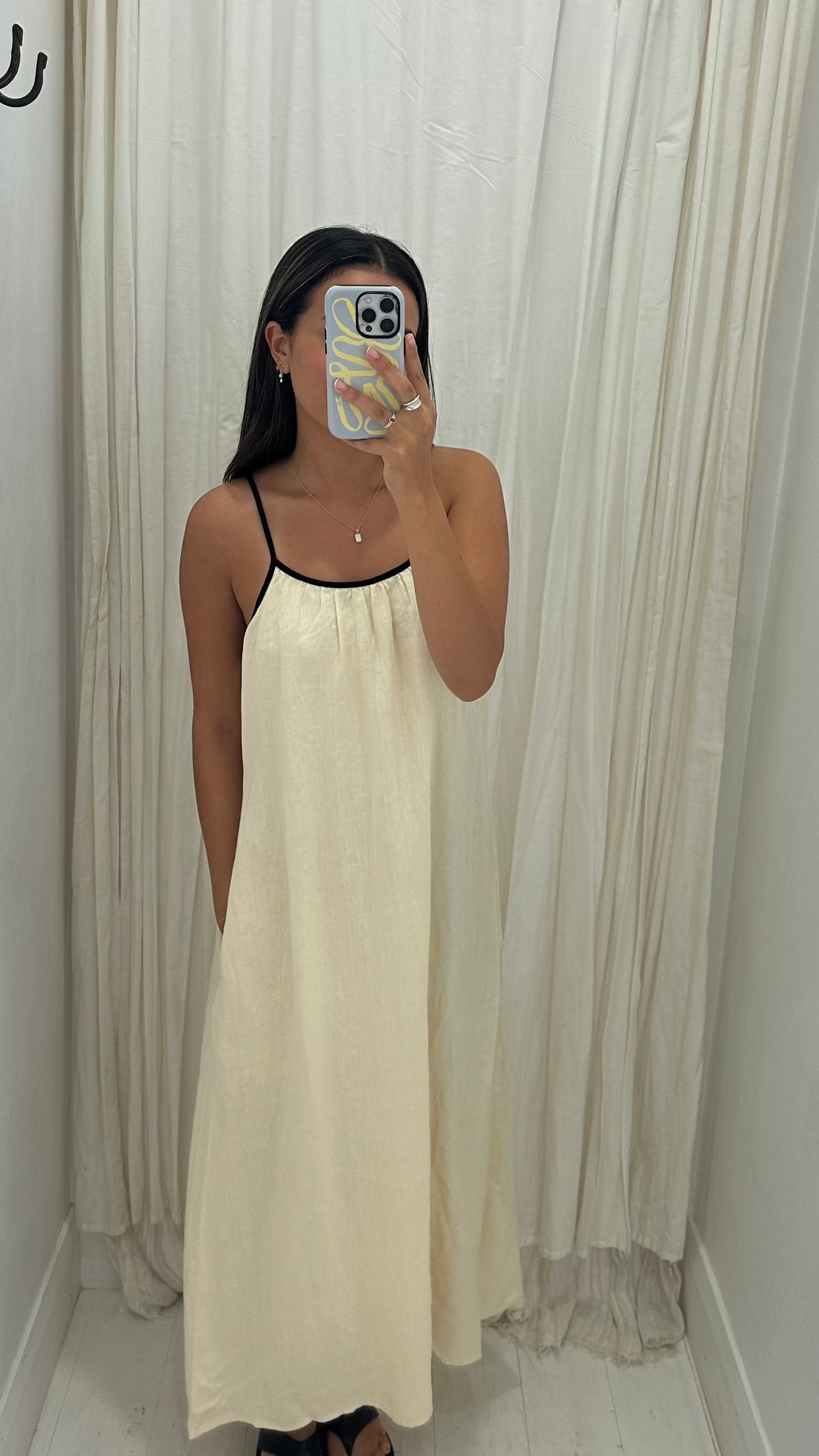 Georgina Linen Dress