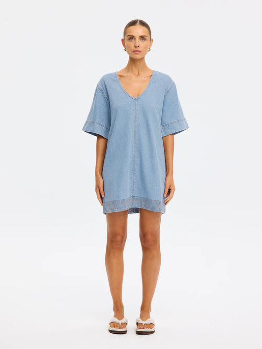 Emilie Denim Mini Dress