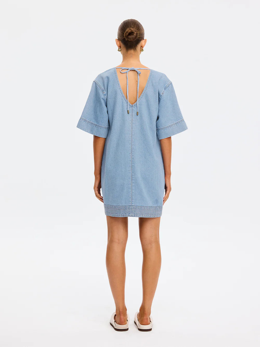 Emilie Denim Mini Dress