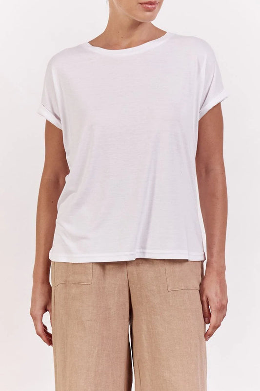 Rhodes Tee - White