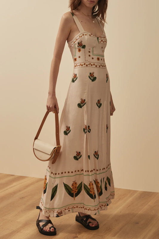 The Dorit Dress - Bernadetta Floral